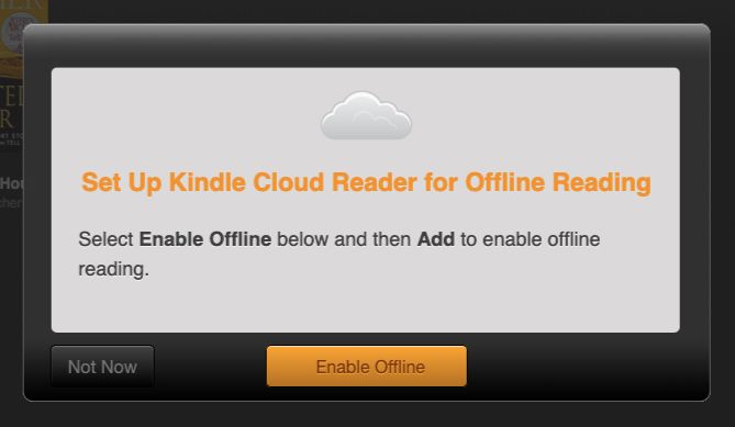 use kindle for mac while offline